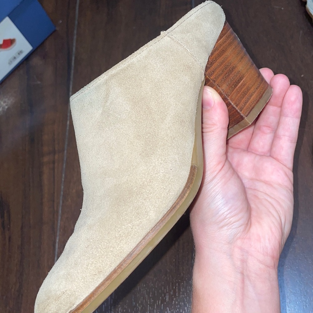 🤠 Natalia Blanco Mules in camel suede